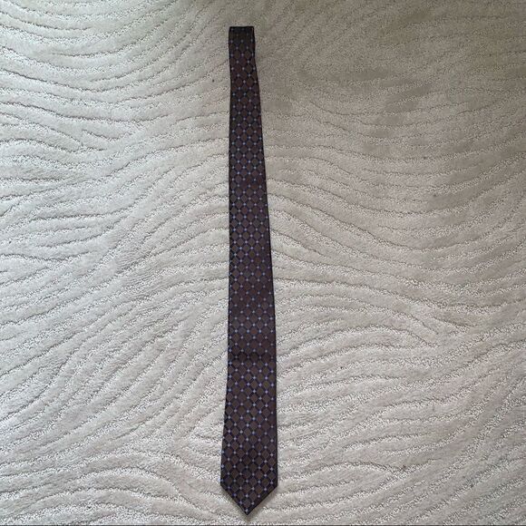 Michael Kors  Brown and Blue Tie - Picture 1 of 3